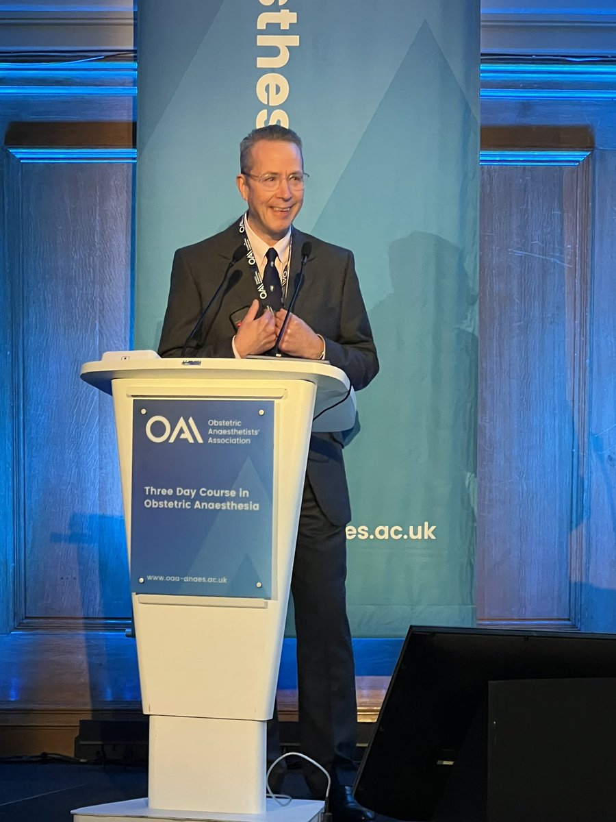 Simon Ash (@obsleepmerchant) on Twitter photo <a href="/noolslucas/">Nuala Lucas</a> introduces Prof Tim Draycott as Geraldine O’ Sullivan Lecturer as he prepares to present “Better births together” at #OAA3dc24 #3DC24. A smile on his face that #OBAnes have managed to run late without the help of surgery.🤣 <a href="/noolslucas/">Nuala Lucas</a> introduces Prof Tim Draycott as Geraldine O’ Sullivan Lecturer as he prepares to present “Better births together” at #OAA3dc24 #3DC24. A smile on his face that #OBAnes have managed to run late without the help of surgery.🤣