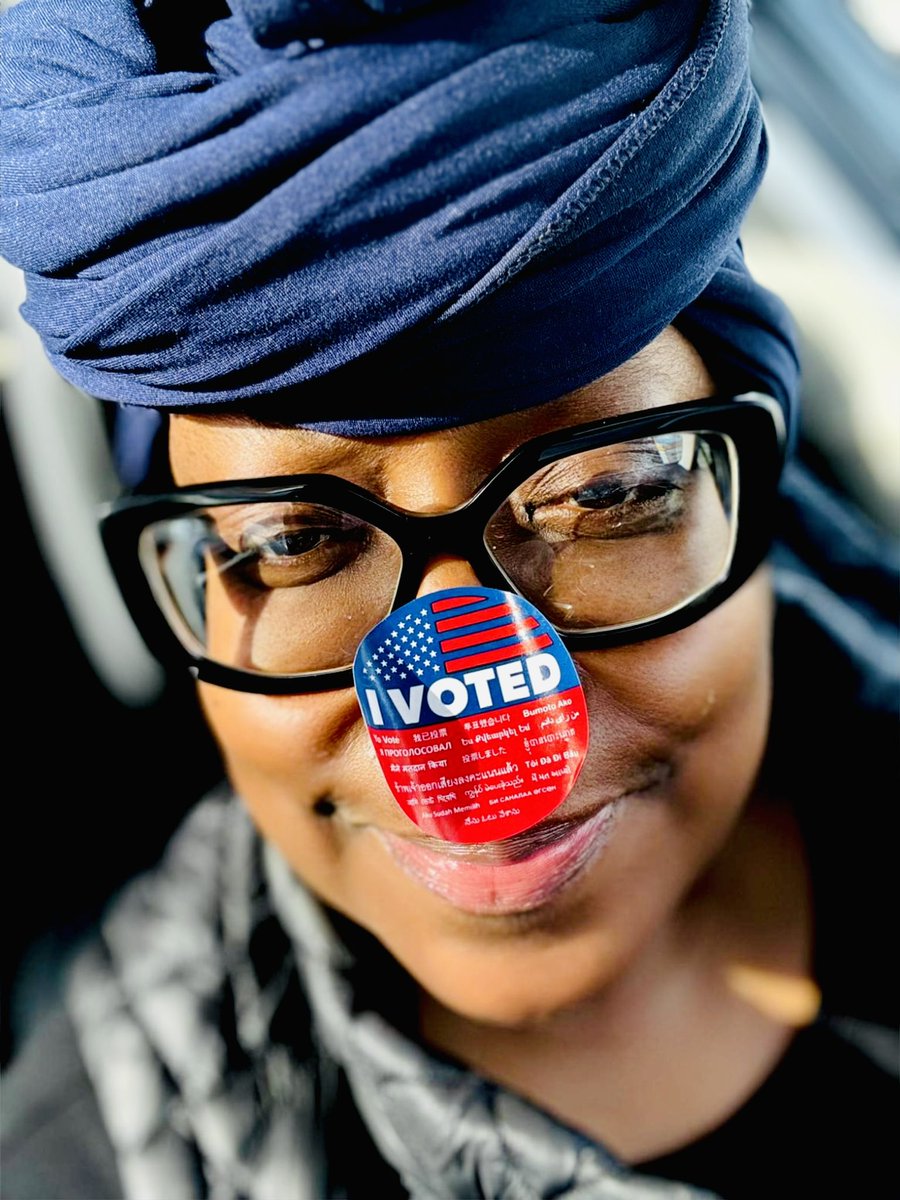 Have you voted today????? <a href="/WhenWeAllVote/">When We All Vote</a> #ambassador #Election2024