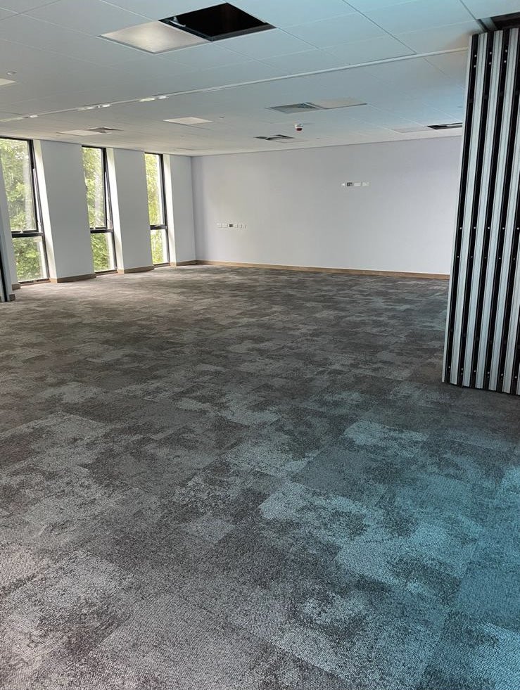 siteform_f's tweet image. We have recently completed our project at Wrexham University, we supplied & installed Interface carpet tiles, Polysafe vinyls/ LVTs, Uzin subfloor products
