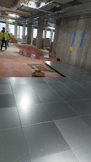 siteform_f's tweet image. Works have finally started on our project in London.
3000m2 Raised Access Floor
Soft flooring and also Resin