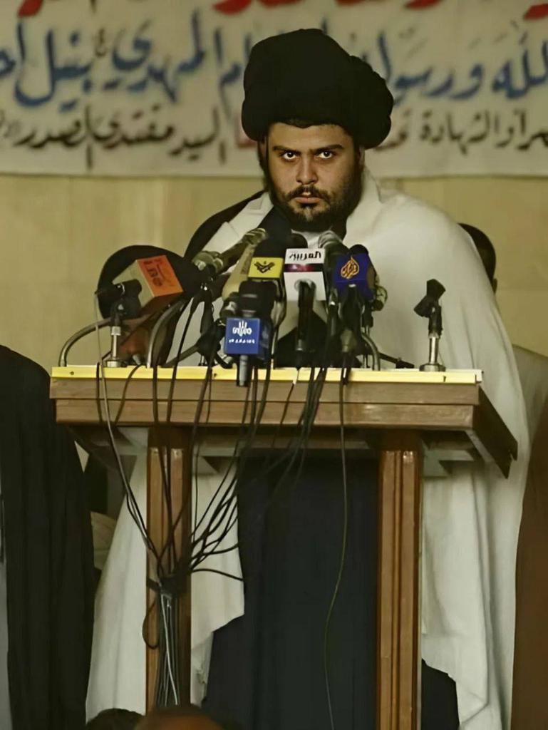 OMALIIE's tweet photo. القائد  مقتدى الصدر ( اعزه الله ) 

ولذلك سارعنا الى (تجريم التطبيع )

 في عراقنا الحبيب لكي يكون عراقاً منيعاً عن الصهاينة والمستعمرين كما قاومنا الإحتلال الأمريكي من قبل بقرار وقدرات عراقية وطنية مستقلة 
#تجريم_التطبيع_حطم_مخططهم https://t.co/6JDneCExs1