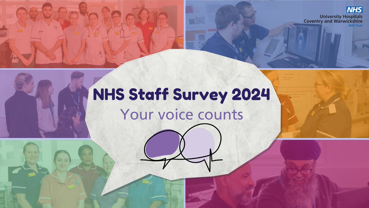 Donna Griffiths (she/her) 💙 (@donnamgriffiths) on Twitter photo At the end of week 8, 55% (5900+ staff) of colleagues <a href="/nhsuhcw/">UHCW NHS Trust</a> have shared feedback in the Staff Survey.
If you haven’t had chance to share your view yet,look out for reminders landing in mailboxes tomorrow <a href="/uhcw_pst/">People Support Team - UHCW</a> <a href="/SueNoyes1/">Sue Noyes</a> <a href="/gabyharris2/">Gaby Harris 💙</a> <a href="/BrigstockTracey/">Tracey Brigstock</a> <a href="/Jonatha63625456/">Jonathan Young</a> At the end of week 8, 55% (5900+ staff) of colleagues <a href="/nhsuhcw/">UHCW NHS Trust</a> have shared feedback in the Staff Survey.
If you haven’t had chance to share your view yet,look out for reminders landing in mailboxes tomorrow <a href="/uhcw_pst/">People Support Team - UHCW</a> <a href="/SueNoyes1/">Sue Noyes</a> <a href="/gabyharris2/">Gaby Harris 💙</a> <a href="/BrigstockTracey/">Tracey Brigstock</a> <a href="/Jonatha63625456/">Jonathan Young</a>