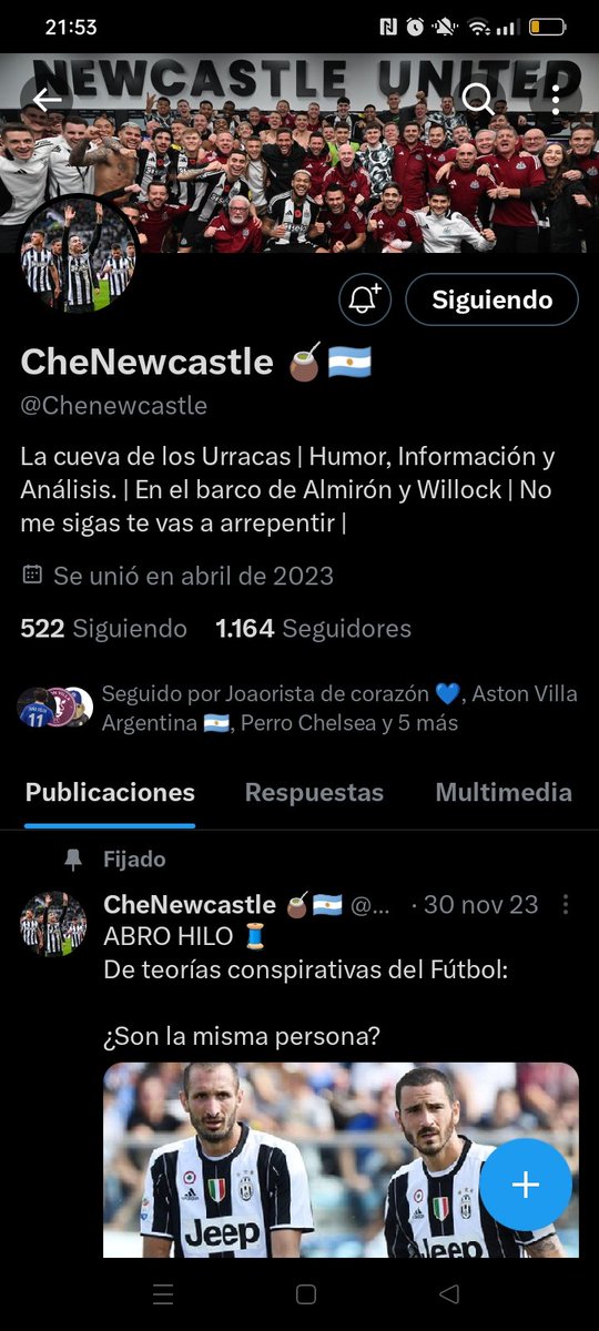 Villarreal y Newcastle Cuba 🇨🇺 tweet media