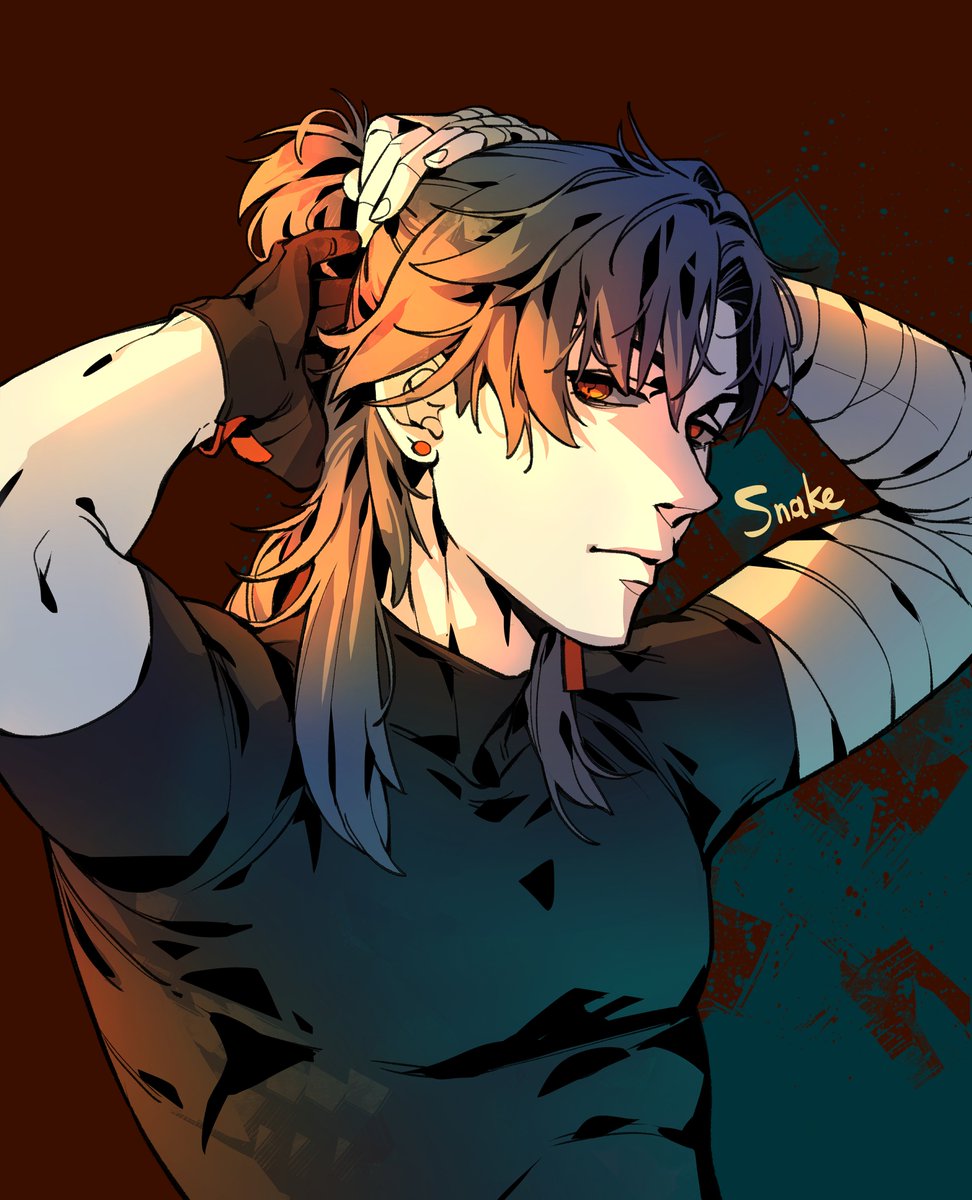 A #fanart of #Blade from #HonkaiStarRail back from his training hehe
I hope you'll like it !