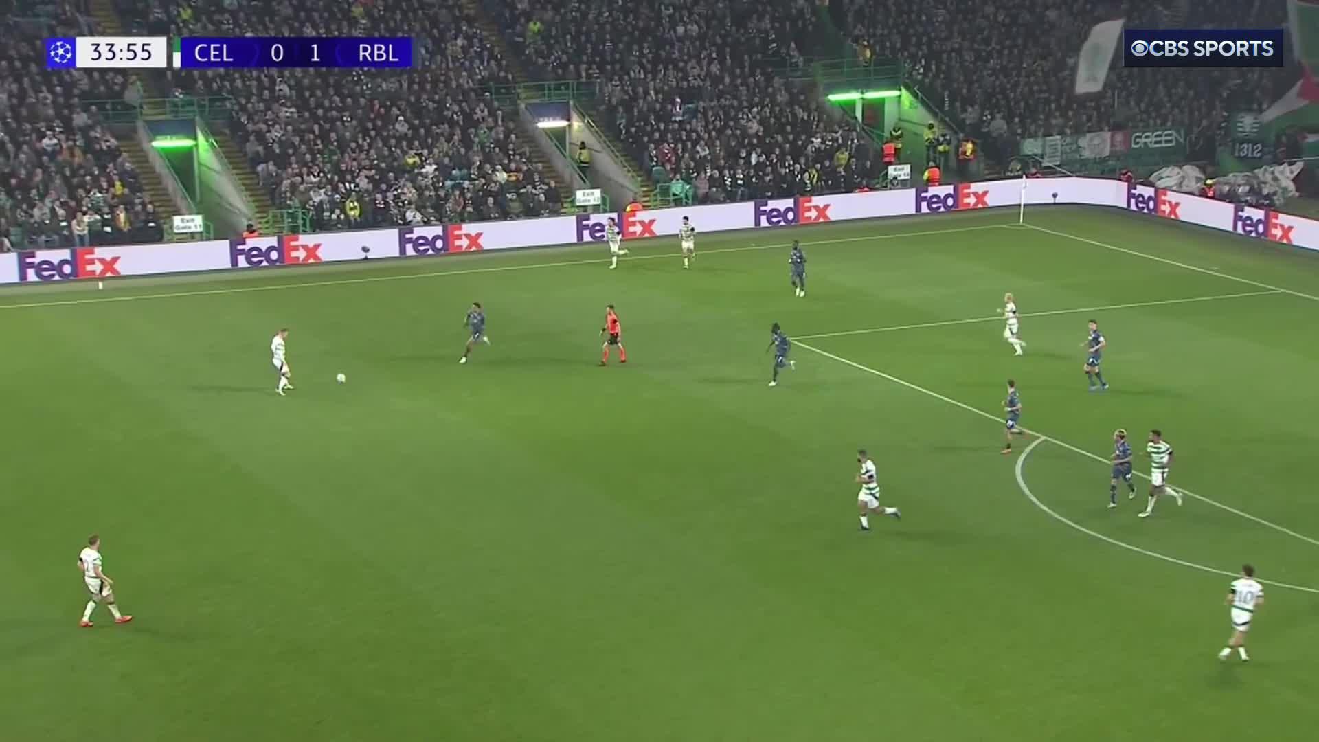 Nicolas Kühn bags a brace right before half time to complete the comeback for Celtic 🔥😮‍💨