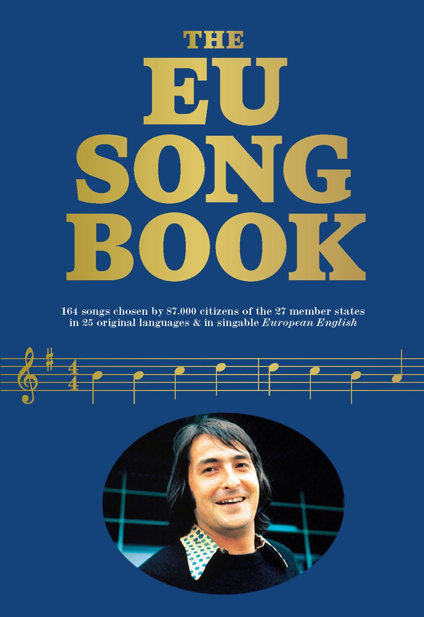 ❞𝐋𝐢𝐛𝐫𝐞❞ 𝐝𝐞 𝐍𝐢𝐧𝐨 𝐁𝐫𝐚𝐯𝐨, 𝐞𝐧 𝐞𝐥 ‘𝐩𝐥𝐚𝐲𝐥𝐢𝐬𝐭’ 𝐨𝐟𝐢𝐜𝐢𝐚𝐥 𝐝𝐞 𝐥𝐚 𝐔𝐧𝐢𝐨́𝐧 𝐄𝐮𝐫𝐨𝐩𝐞𝐚
El Cancionero de la UE se ha publicado este martes, tras 9años de trabajo, con 164 canciones, seis de cada uno de los 27 países que conforman la UE.
