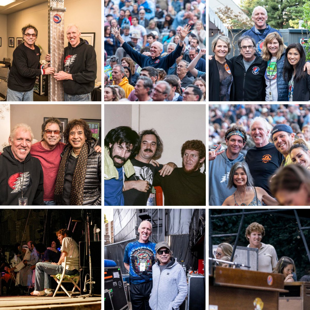 Remembering Bill Walton on his birthday—a legendary athlete and true Deadhead who attended over 800 shows. His passion for music and life continues to inspire. Your spirit lives on, Bill.