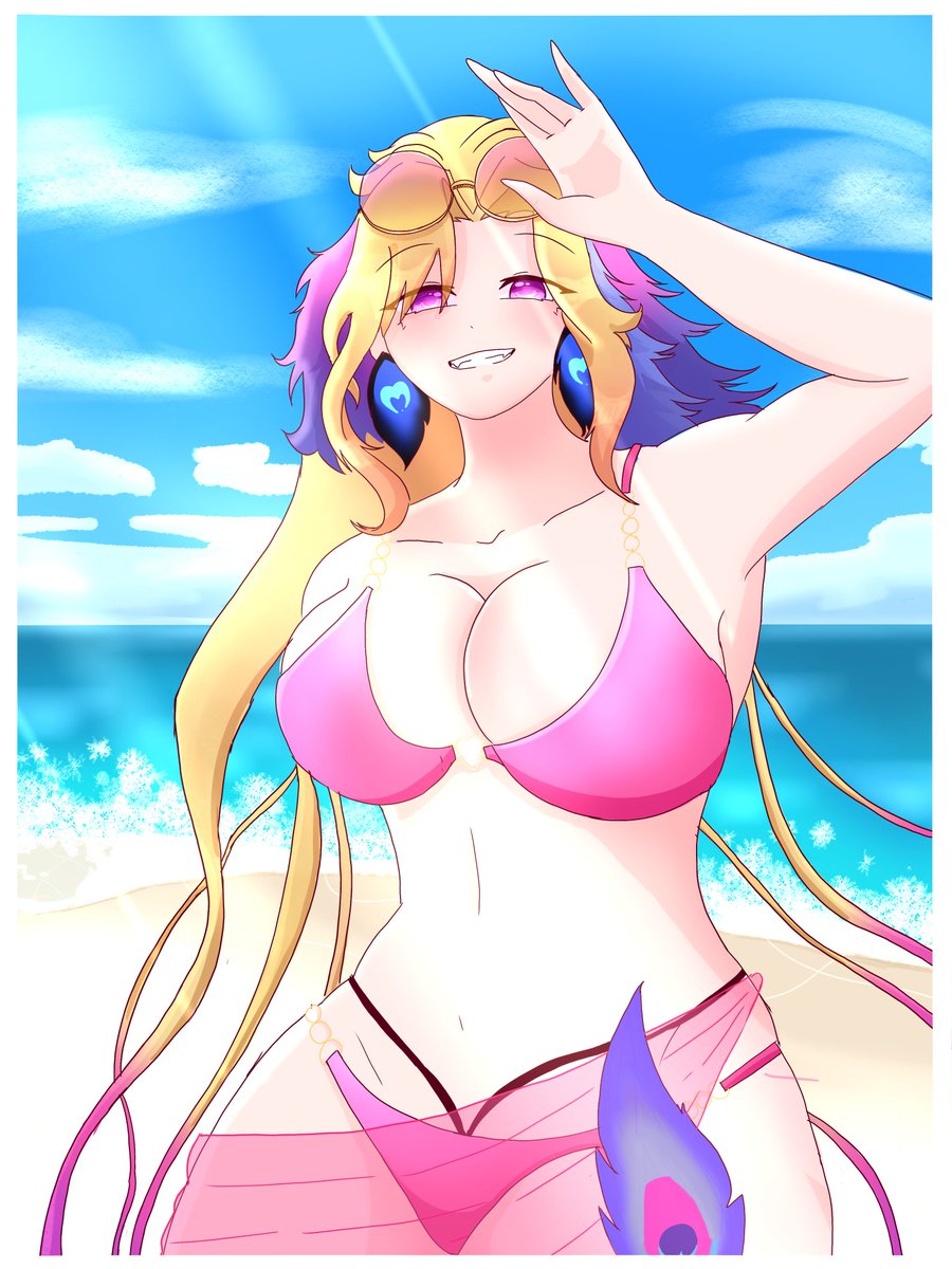 voraisha having a fun day at the beach✨️💕💕