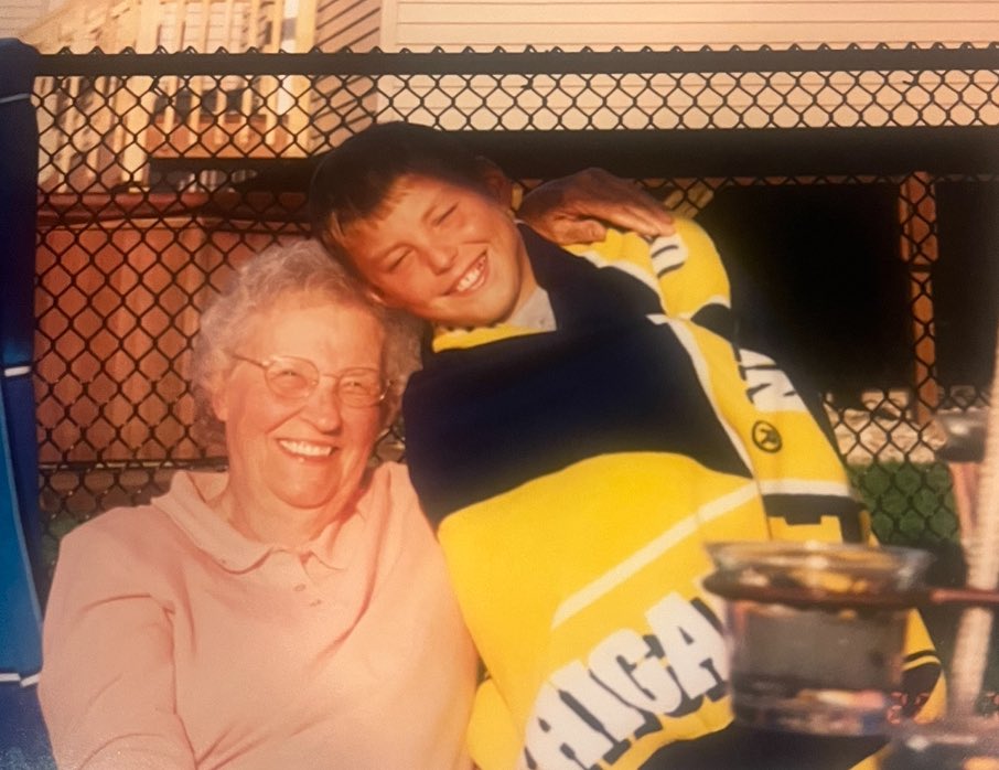JustinRoh_'s tweet photo. Last week, we lost my Grandma Roh. There isn't anyone in the world who supported me like she did. If I had a ball game, you can be sure that she was there in the stands cheering me on. https://t.co/WBvi4T1Egi
