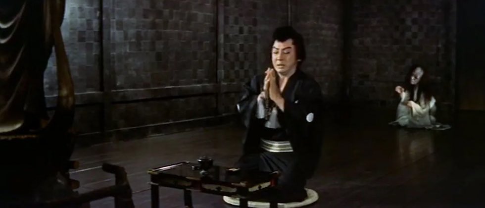 In The Ghost of Yotsuya, Misumi takes his time setting up this tale of deceit and desire for it all to culminate in a final act of horror that is thoroughly modern. 

Beautiful film from a beautiful boxset from <a href="/FilmsRadiance/">Radiance Films</a>. Can’t wait to watch the rest!