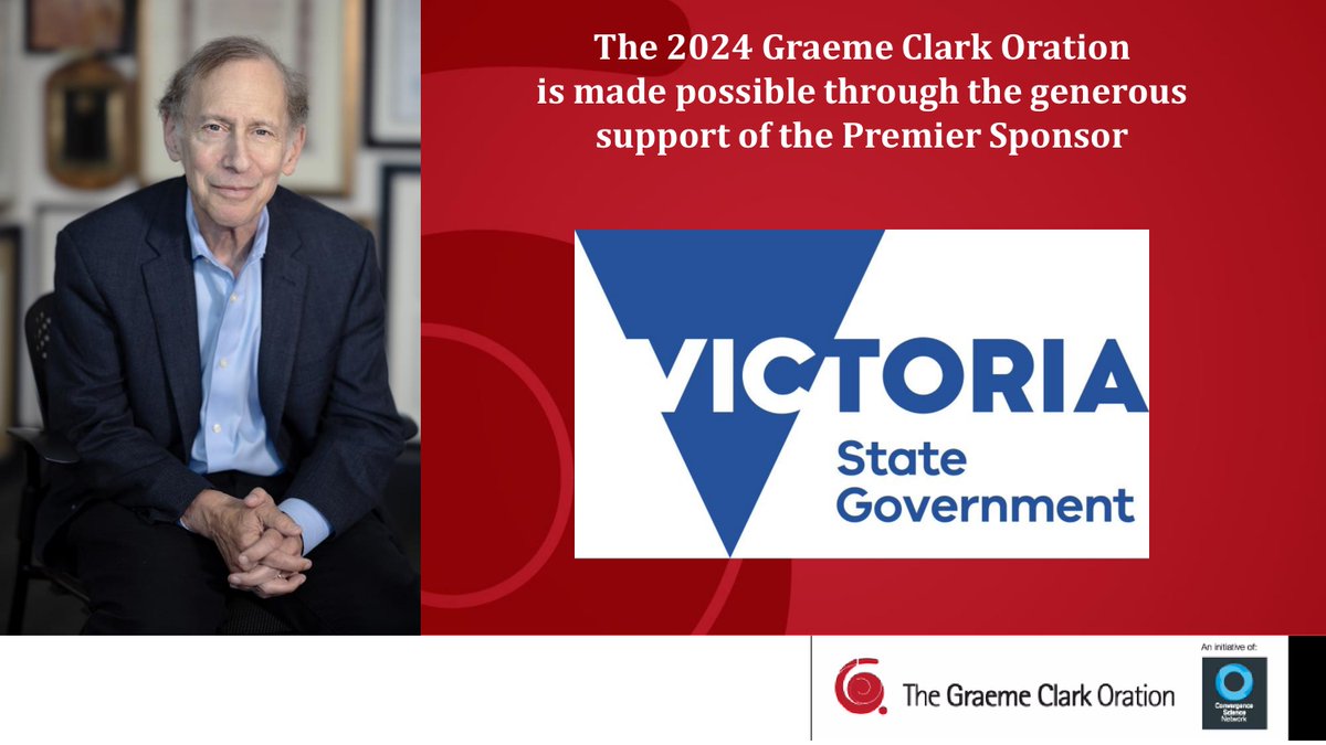 Grateful to <a href="/VicGovAu/">Victorian Government</a> for its Premier sponsorship of #gco2024, enabling the community to hear from #RobertLanger <a href="/MIT/">Massachusetts Institute of Technology (MIT)</a> a global leader in #biomed #research.  A #free event bit.ly/2024GCO
