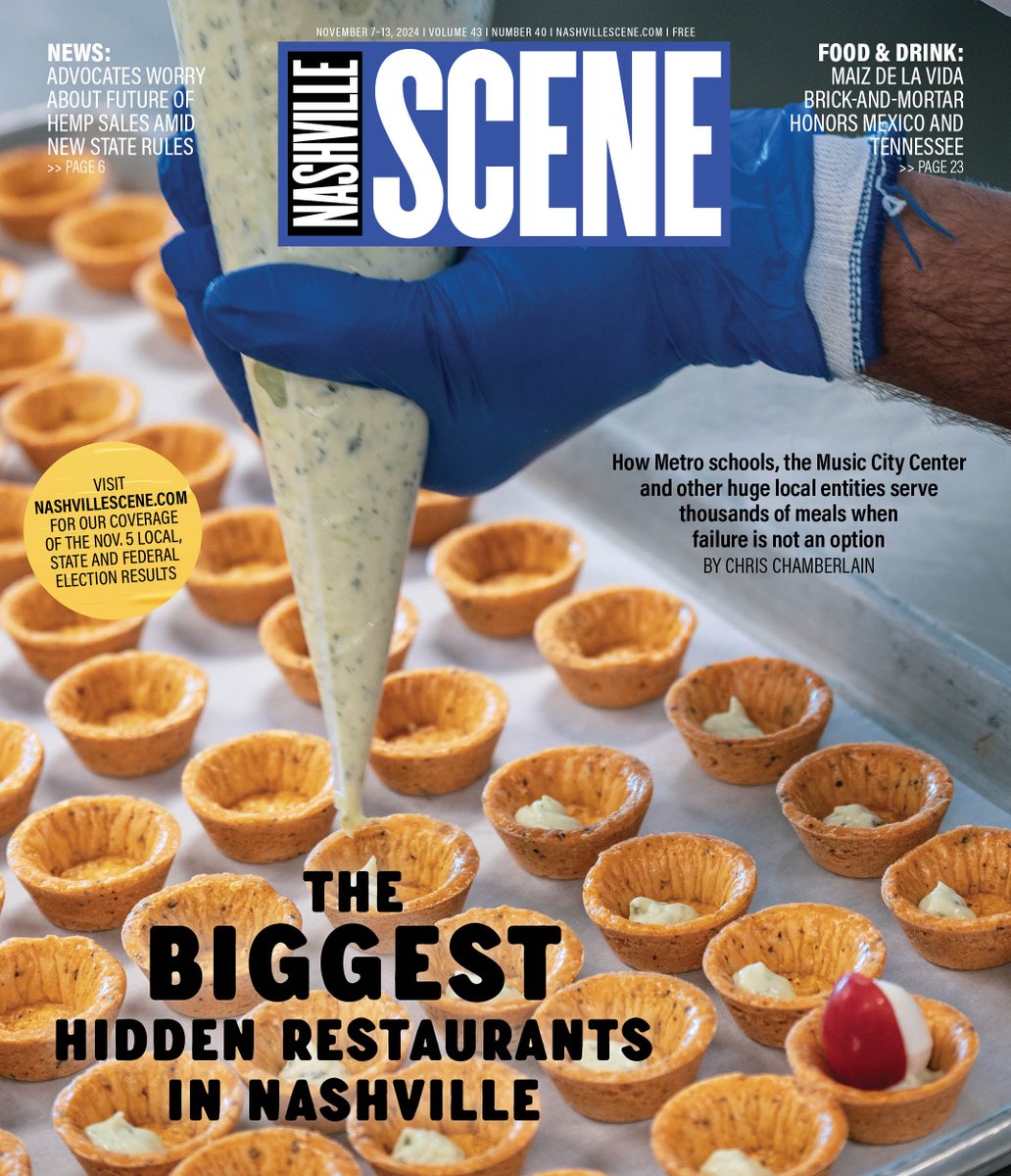 The Biggest Hidden Restaurants in Nashville: How Metro schools, the Music City Center and other huge local entities serve thousands of meals when failure is not an option.

nashvillescene.com/food_drink/cov…