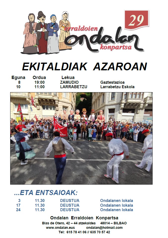 Ondalan Erraldoiak (@ondalankonparts) on Twitter photo 