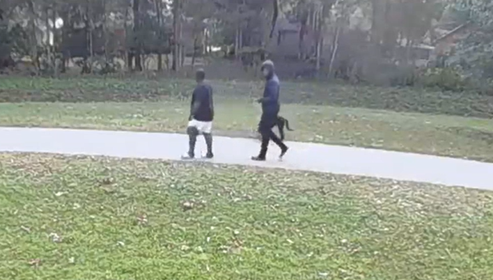 CharlestonPD's tweet photo. 🚨 Charleston PD Seeks Help Identifying Dog Abandonment Suspects 🚨
On October 8th, Animal Control officers responded to reports of a distressed Rottweiler left tethered on the West Ashley Greenway. The dog, found with injuries and no access to food or water, has since been rescued and adopted. Surveillance footage shows two individuals leaving the scene.
If you recognize the suspects or have information, please call Charleston PD at 843-720-2422 (ask for the on-duty Central Detective) or submit an anonymous tip here: https://t.co/l8cs1X7Gnu.
Read the full story: https://t.co/unZlqAV1QD

#chsnews