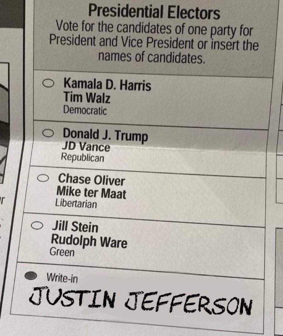NFCNorthNewss's tweet photo. Make your voice heard.

Vote. 🙏 #Election2024 https://t.co/T5fvmy2jSJ