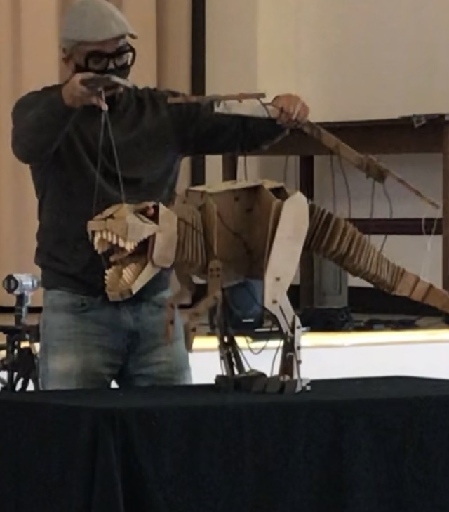 Join us on Wednesday (11/6) 10:30-11:30am in the Century Center for puppeteer Tarish Pipkins a.k.a. Jeghetto! Children and adults alike will be amazed! $3 per person at the door or register ahead of time via register1.vermontsystems.com/wbwsc/nccarrbo… (Course Code: 105402-C)