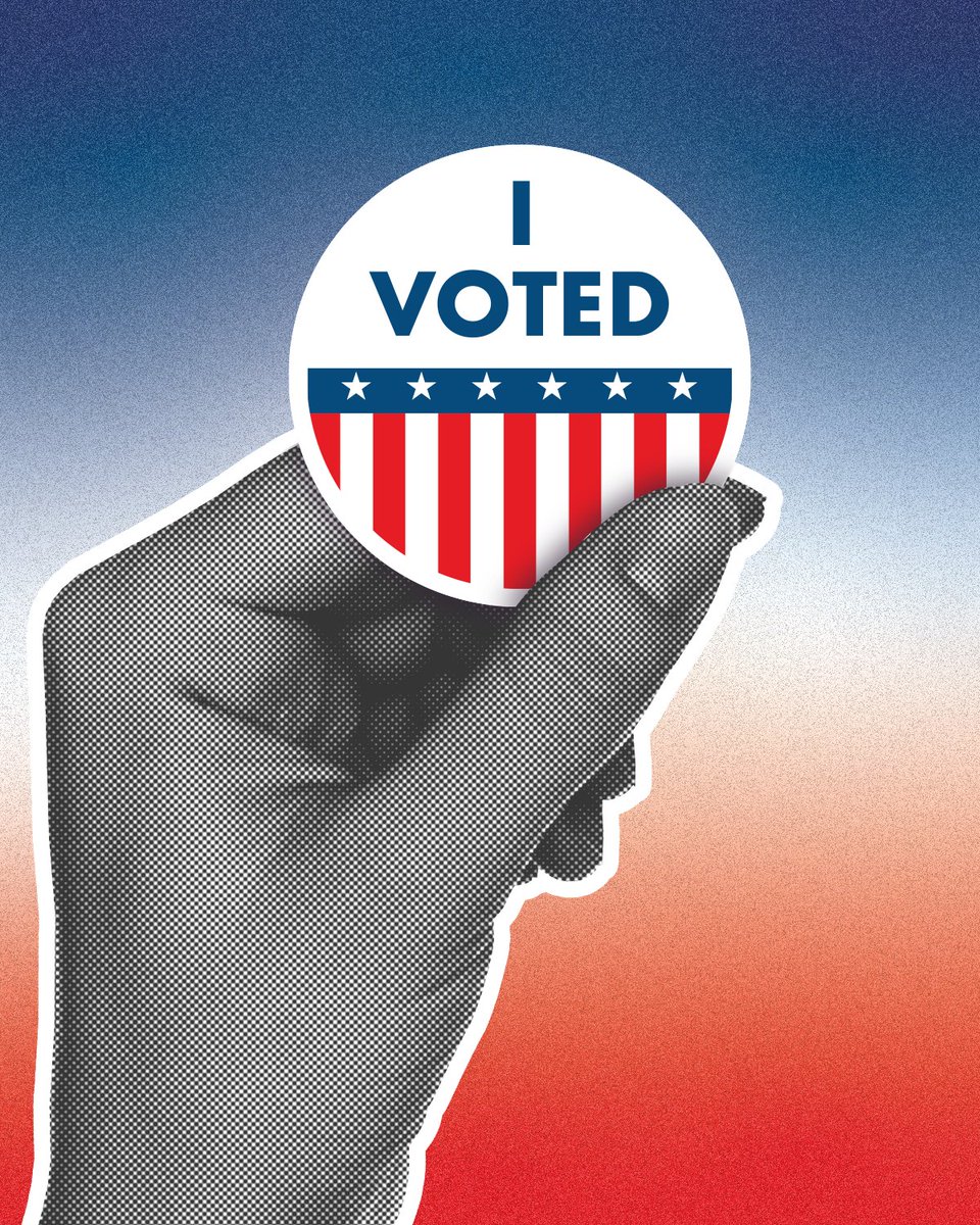 Today, we encourage everyone to get out and vote. Make your voice heard today! 🗳️