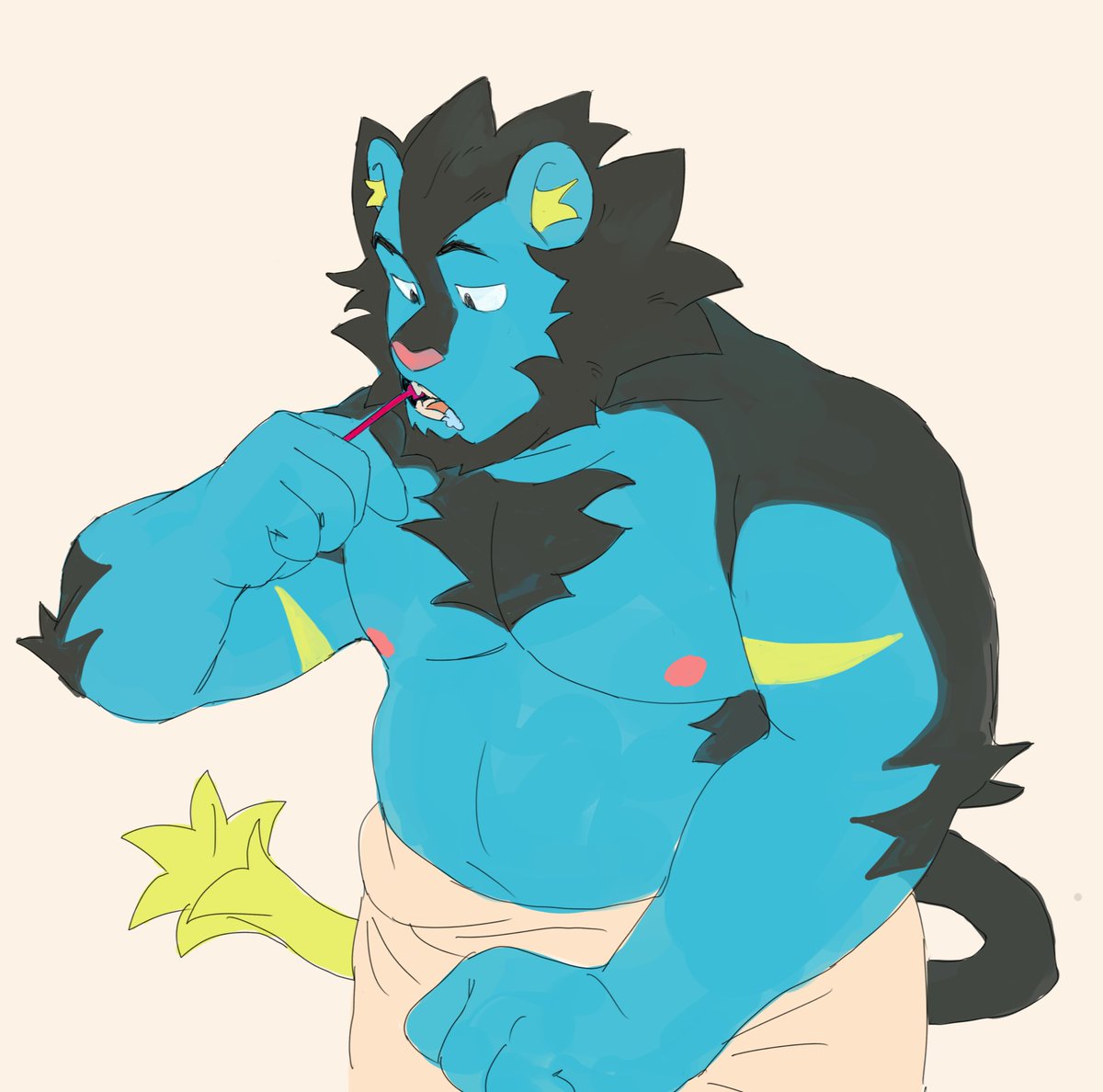 MTigurr's tweet photo. gift art for an old friend :] @SyoudreAlvarez 🩵 https://t.co/BEdBTmvkF3