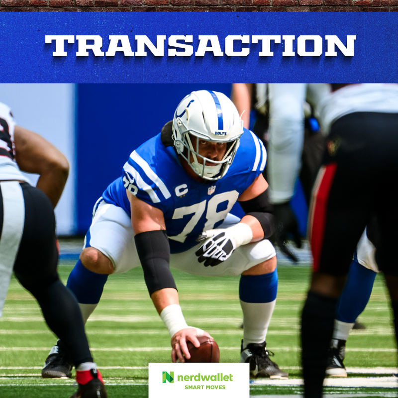 Colts's tweet photo. We have claimed S Darren Hall off waivers (from Arizona) and placed C Ryan Kelly on IR.