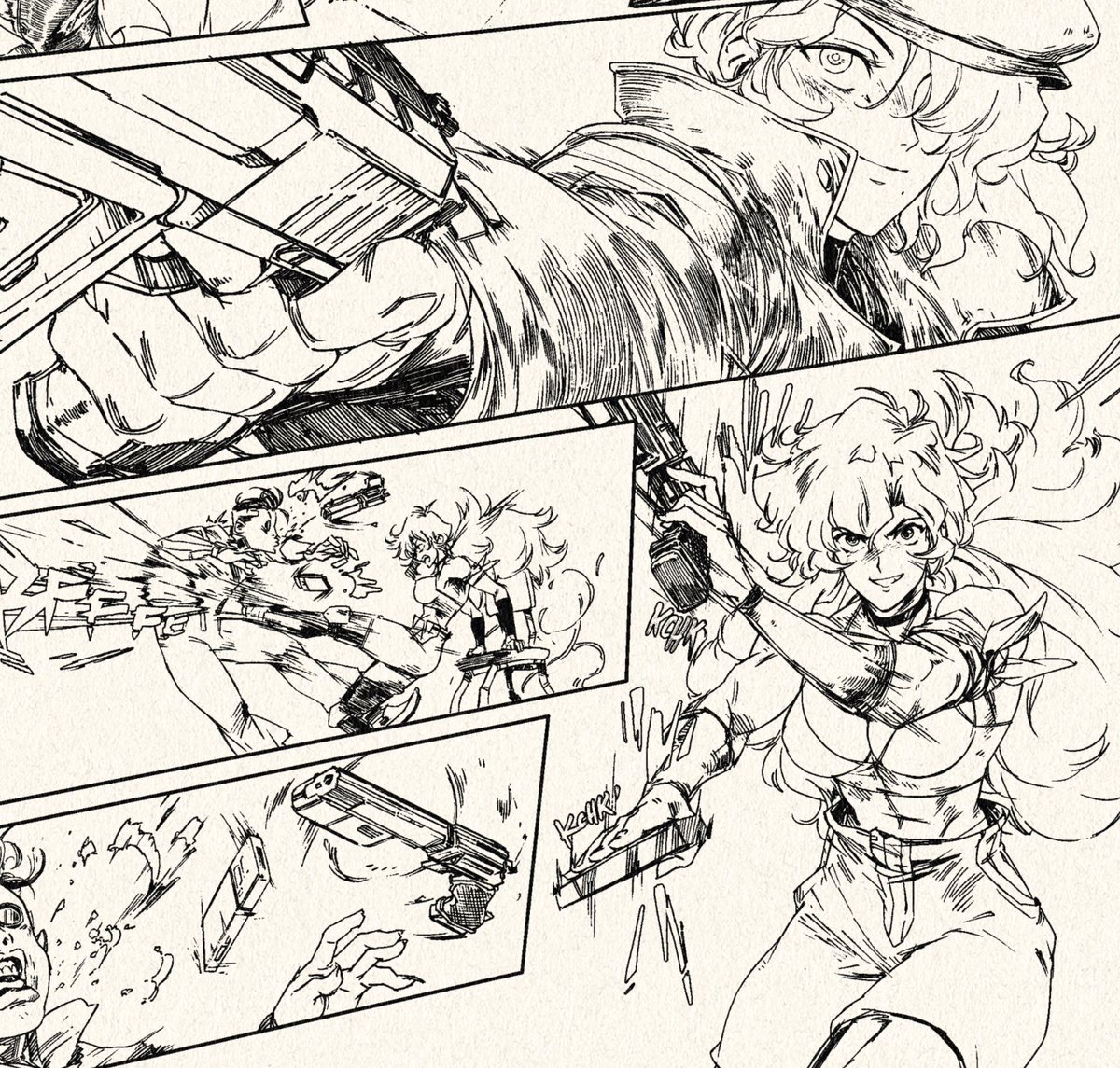 @BigHootchie Find and download some digital screentones online, set up masking folders/layers where you can add/delete your tones. 

I also set up a Binarization/Threshold adjustment layer which turns anything drawn underneath it into binary visual data (black or white, bitmap style). This 