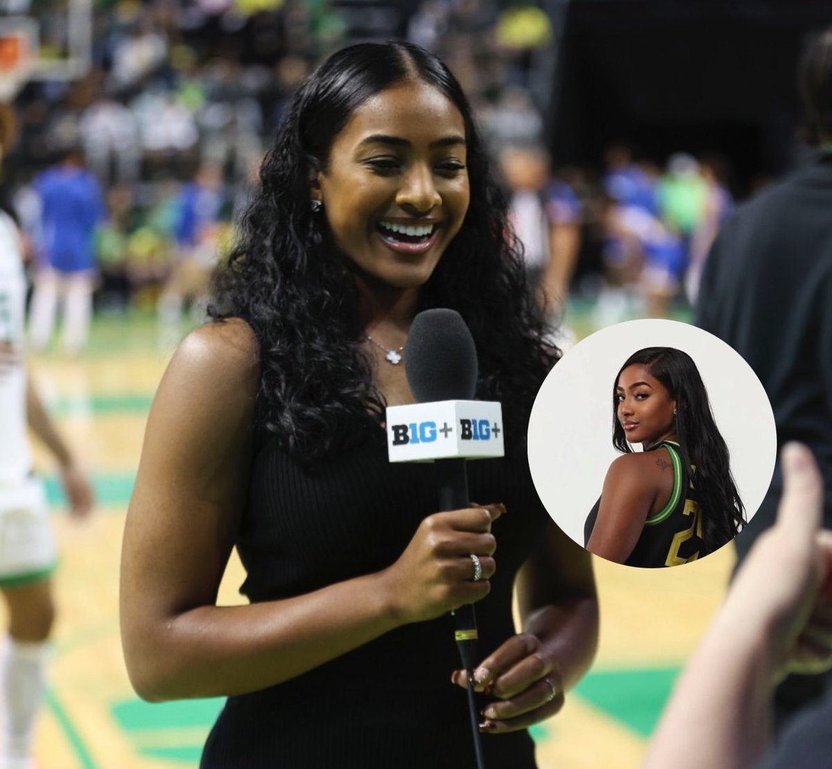 trendyhoopstars's tweet photo. After nearly posting a triple-double (10 points, 8 assists, 7 rebounds) in the Oregon Ducks' 93-63 win over Cal Baptist, Deja Kelly quickly swapped her jersey for a microphone, stepping in as sideline reporter for the Ducks' men’s basketball game against UC Riverside.

A recent UNC graduate with a degree in broadcast journalism, Kelly has been actively building her career in sports media. This past summer, the San Antonio native joined the WNBA Countdown, working alongside notable analysts like Andraya Carter, Chiney Ogwumike, and Elle Duncan. She’s also hosted shows like WSLAM’s “The 411 with Deja”, where she’s interviewed WNBA stars, including Olympian Alyssa Thomas.

Kelly will be back on the court tomorrow night when the Oregon Ducks take on Nevada, followed by a highly anticipated home matchup against #12 Baylor on Sunday. ✨