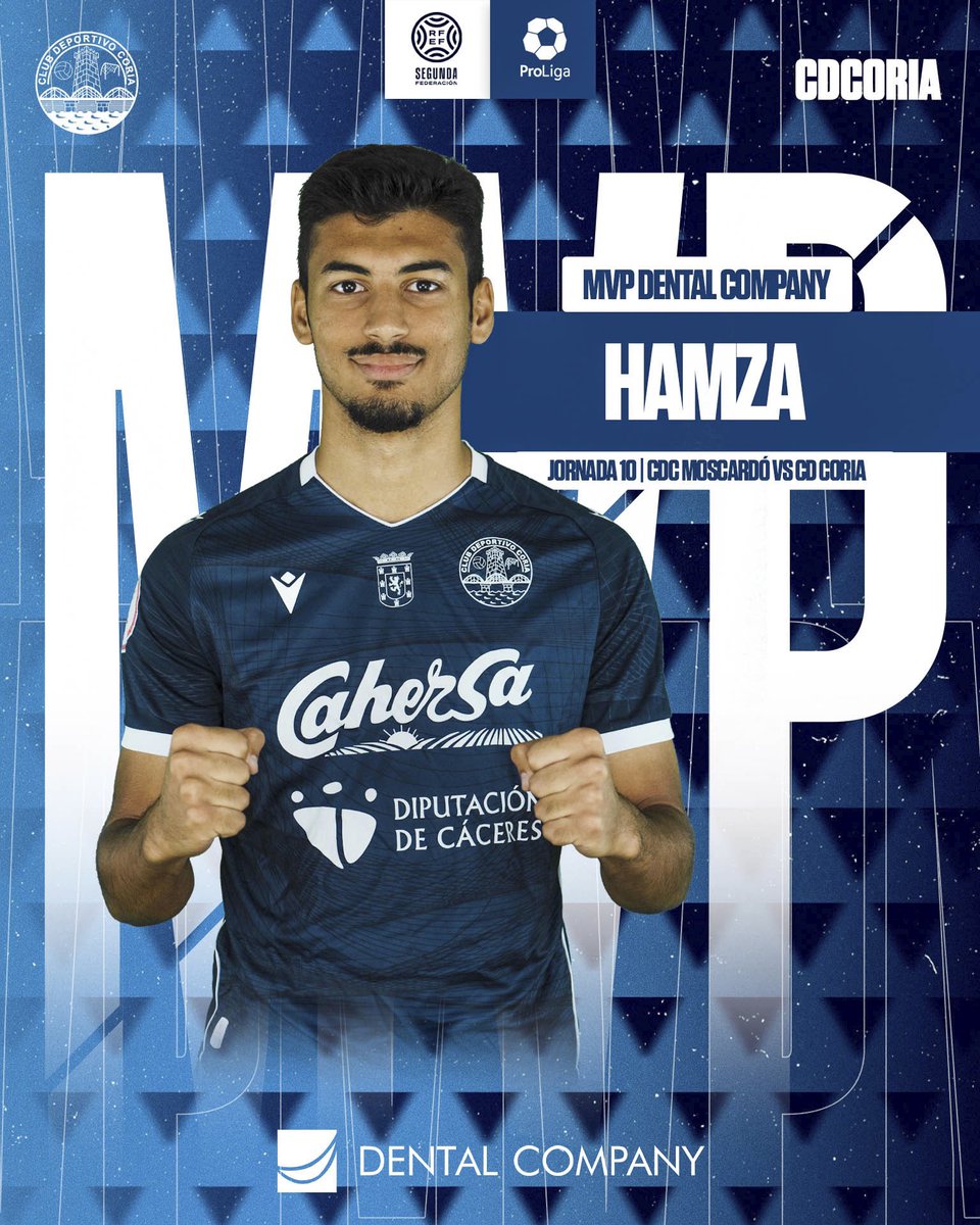 🥇 MVP CELESTE <a href="/DENTALCO/">DENTAL COMPANY</a> JORNADA 10

🦷🪥 Hamza es elegido como MVP 🆚 CDC Moscardó. <a href="/21lahvrai/">21lahvrai</a> 

📲 #LaHistoriaCelesteLaEscribimosJuntos #MVPDentalCompanyCoria