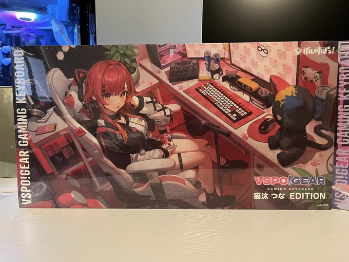 ぶいすぽキーボード届いた! 