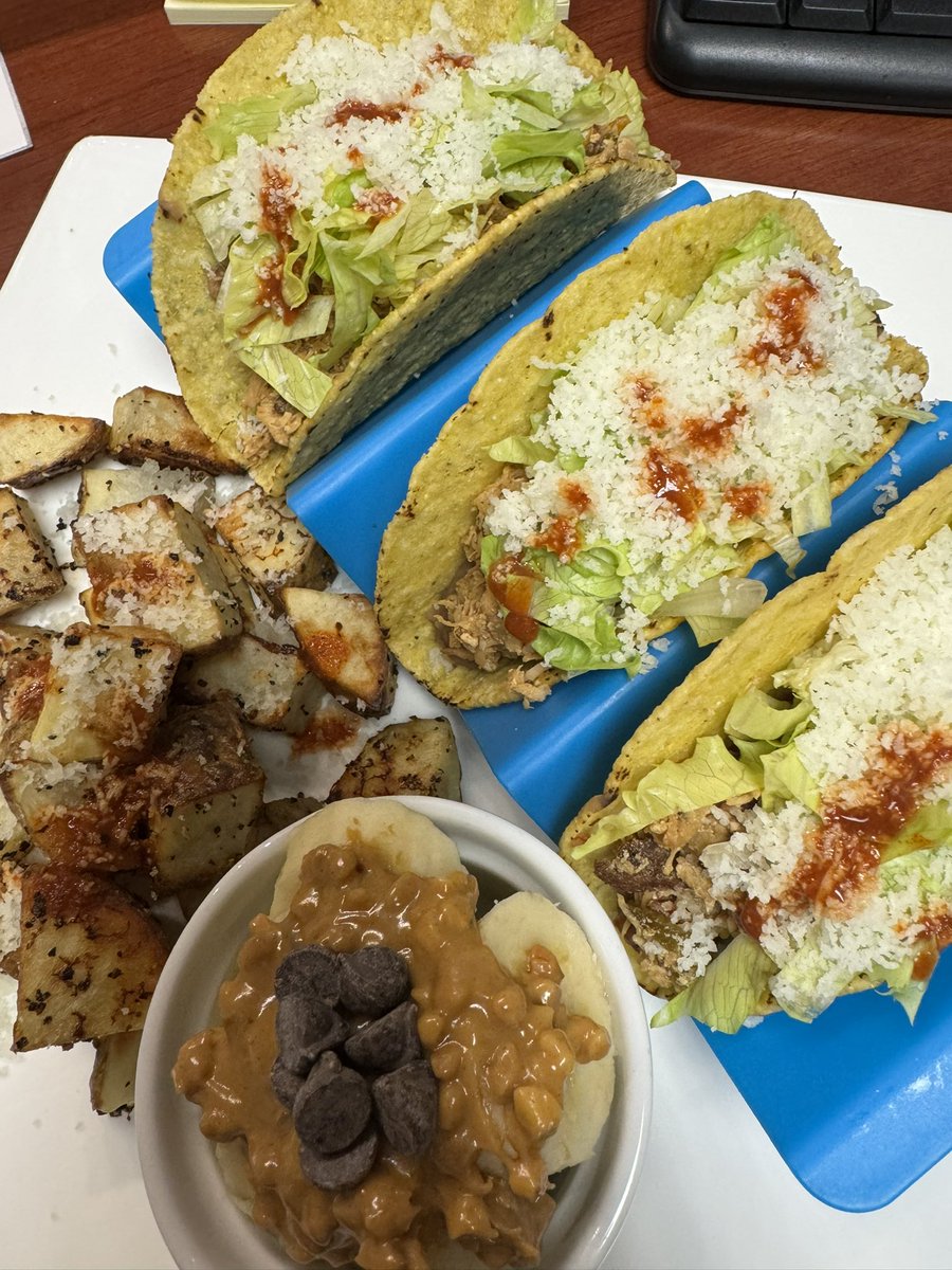 There has never been a more spoiled commanding officer, thanks to my amazing culinary specialists!  Happy Taco Tuesday!  🌮