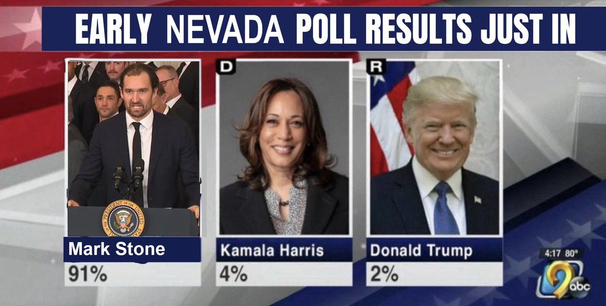 BREAKING:

Early polls from key swing state of Nevada just came in