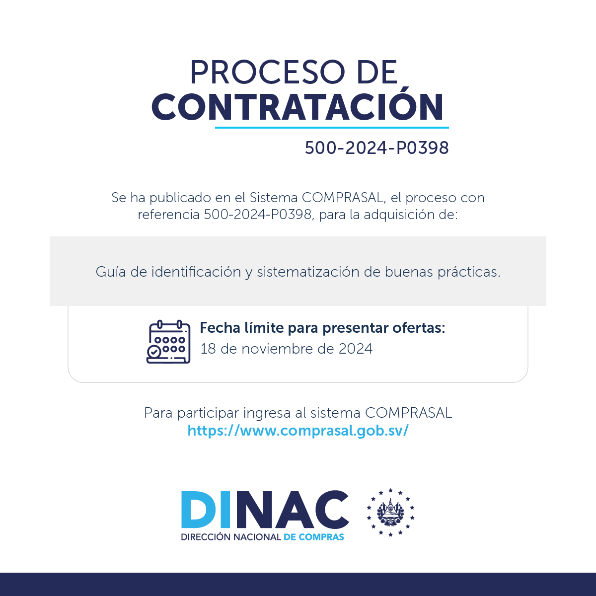 DINACsv's tweet photo. Participa ingresando a 👉🏽https://t.co/jyl61TQitR https://t.co/0L2TAO9b3j