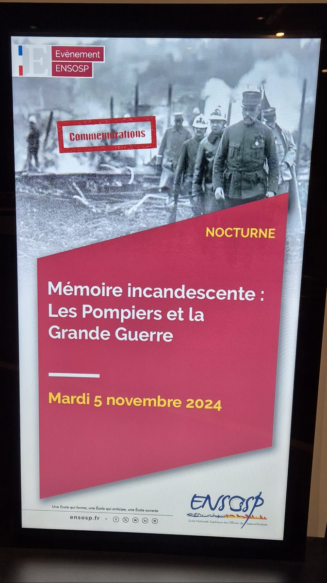 philippemoureau's tweet photo. Merci au Cdt Alain Bertolo pour cette très belle nocturne à l'@ENSOSP.
#ESD7 #DevoirDeMémoire https://t.co/WxvEWLDrFt