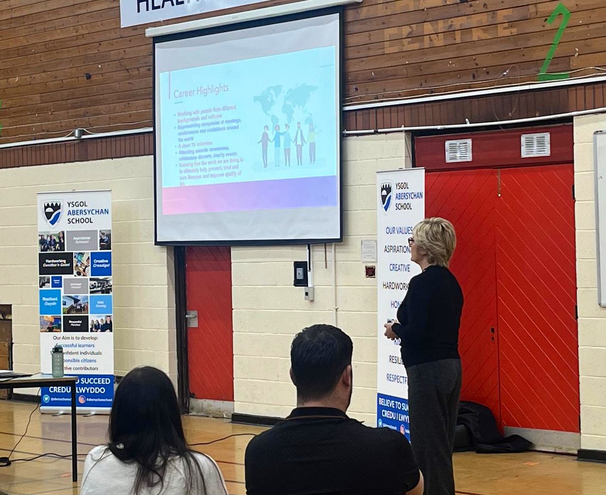 Abersychansch's tweet photo. Special thanks to our guest speaker, Sarah Coram, from PNR Pharmaceuticals. It was great to welcome former student, Sarah back to Abersychan.
#AberCommunity 
#BelievetoSucceed https://t.co/LeWXdGLhhK