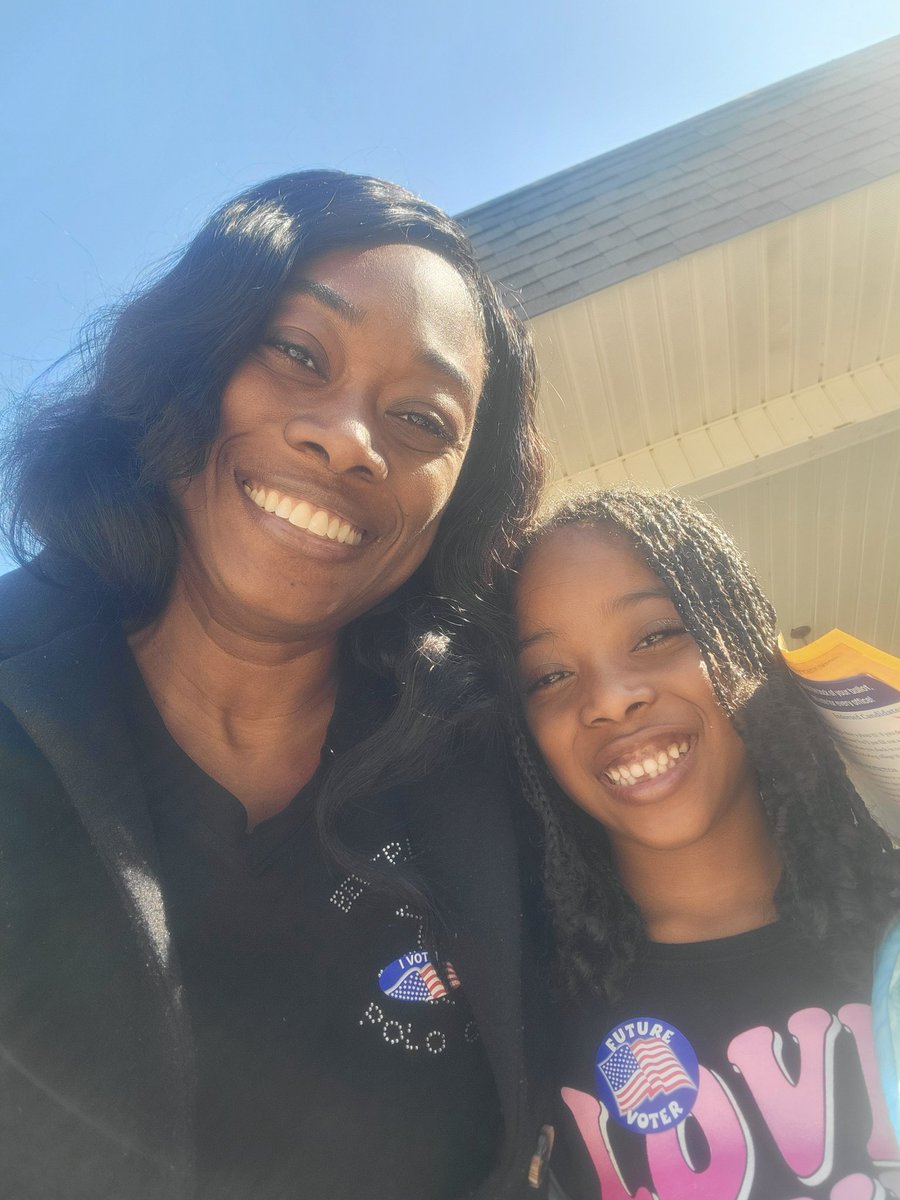 NikiIrving's tweet photo. Expressing the importance of exercising our civic duty to our youth. The right to vote. https://t.co/njekFcOxOY