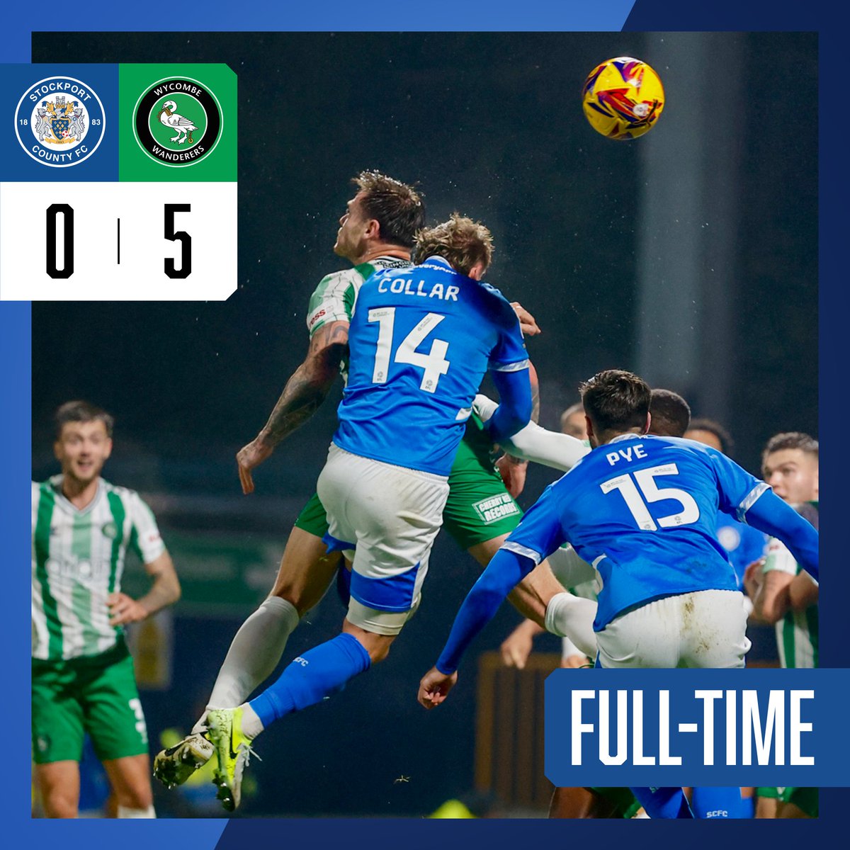 Stockport County tweet media