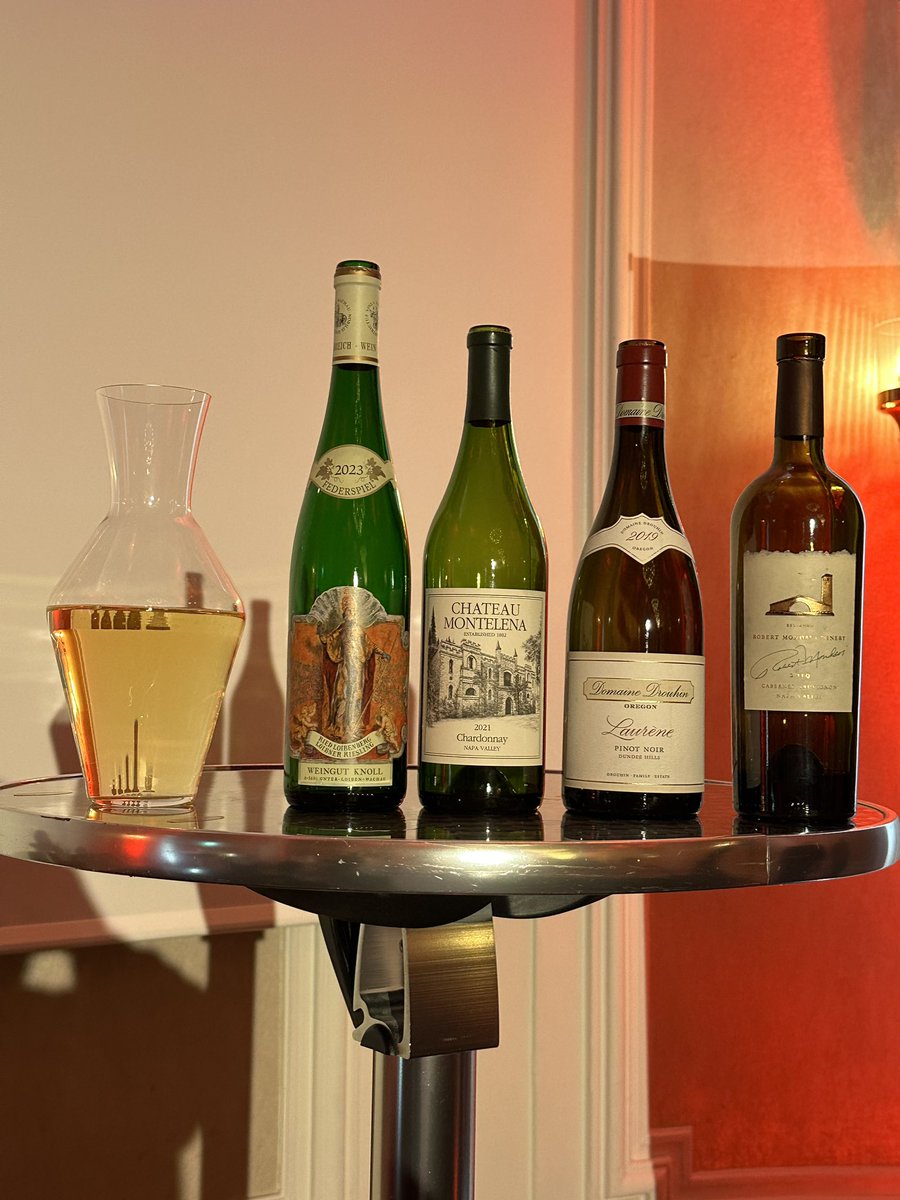 <a href="/RiedelUK/">Riedel UK🍷 Legacy Account</a> a fantastic event this evening at <a href="/WaldorfAstoria/">Waldorf Astoria</a> London - learning more about wine and the Riedel glass experience story - thank you Maximilian 🍷