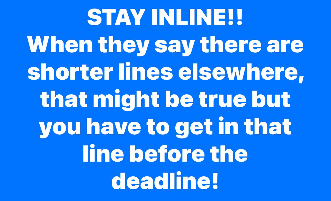 Chicanatravels's tweet image. #stayinline