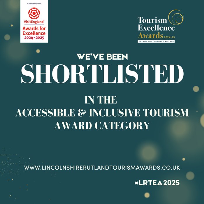 We are delighted to be shortlisted in these tourism awards for our accessible holiday cottages.