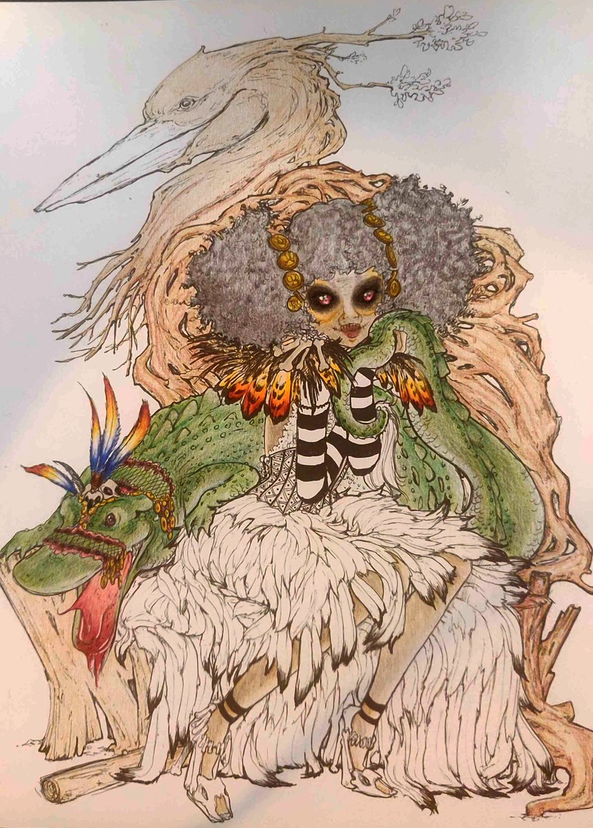 LunarphaseG's tweet photo. 👑🖍️Spellbound Queen of Shadow: Unwind with Mystic Melodies 🎶🎨 https://t.co/XtqzCWEyQK #QueenArt #ColorAndChill #ChillVibes https://t.co/dswtAiVsnA