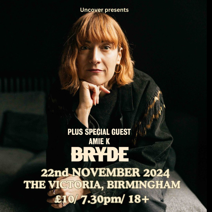 UNCOVER (@uncover_night) on Twitter photo LINE UP ANNOUNCEMENT ๐
Amie K is set to support Bryde when she headlines <a href="/TheVictoria/">The Victoria ๐</a>, Birmingham, on Friday, 22nd November ๐
Tickets on sale now: bit.ly/3AtHDie LINE UP ANNOUNCEMENT ๐
Amie K is set to support Bryde when she headlines <a href="/TheVictoria/">The Victoria ๐</a>, Birmingham, on Friday, 22nd November ๐
Tickets on sale now: bit.ly/3AtHDie