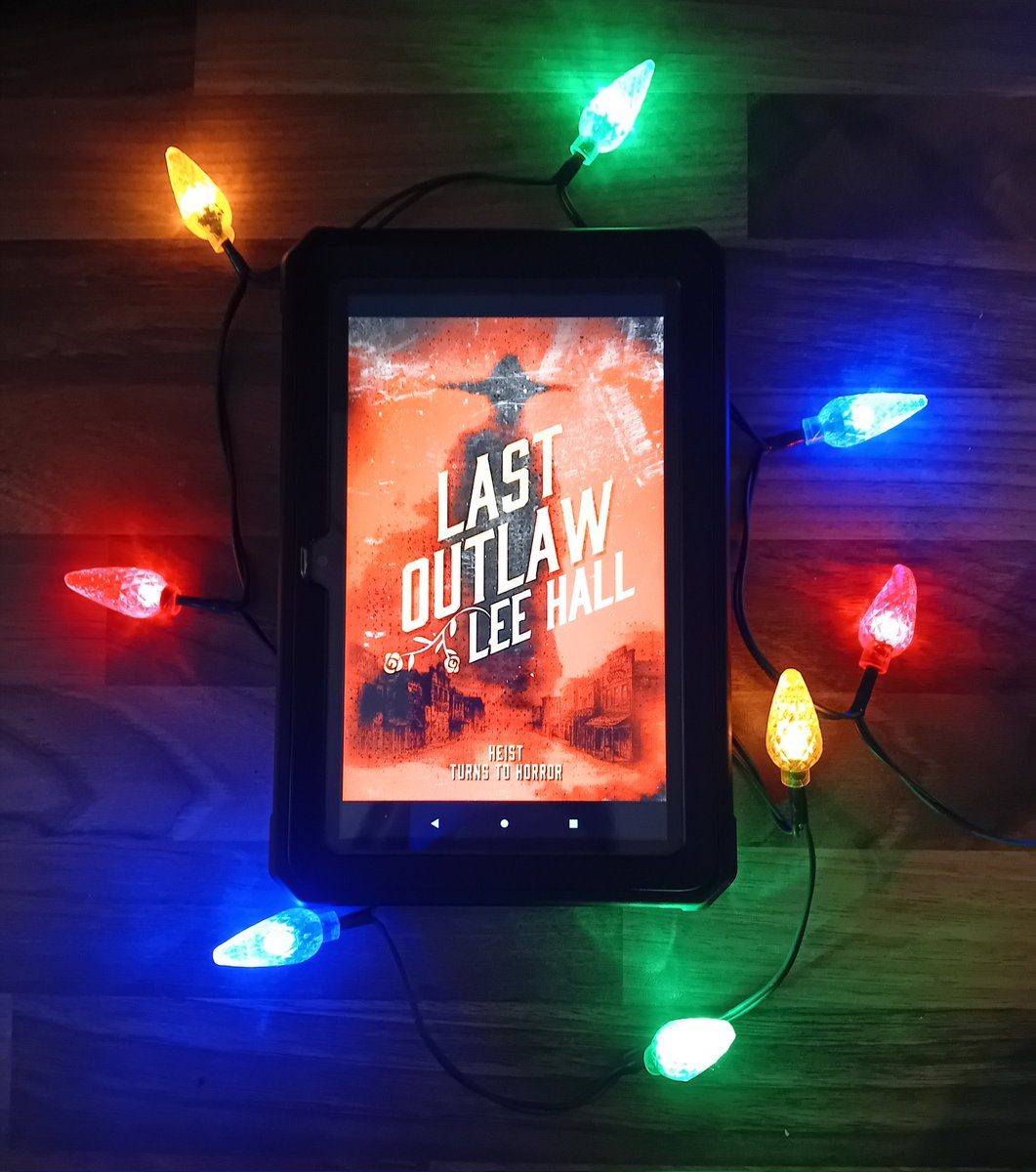 Red Dead Redemption X The Last of Us 

Last Outlaw 

Available now in digital and paperback - fairy lights not included but they look mighty pretty ✨️