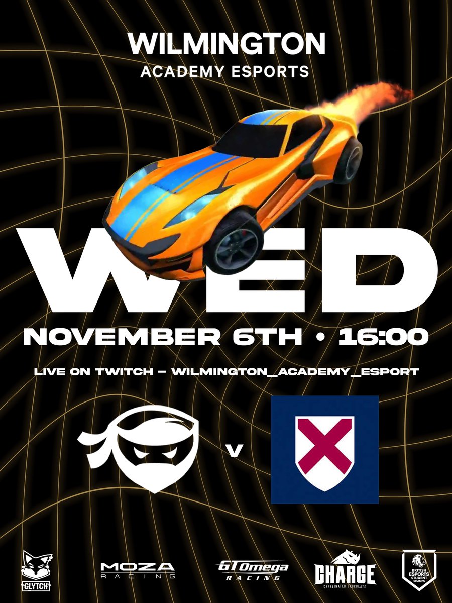 Wilmington Academy Esport (@wacadesport) on Twitter photo Two teams in action tomorrow in the <a href="/British_Esports/">British Esports ๐ฎ ๐</a> SC's <a href="/Truro_Penwith/">Truro&PenwithCollege</a> and <a href="/CranmoreSchool/">Cranmore</a> the opposition. All systems are prepped for the <a href="/WilliamsEsports/">Williams Sim Racing</a> Student Racing league starting next week.
<a href="/GLYTCHEnergy/">GLYTCH Energy</a> <a href="/chocolatecharge/">Charge ๐ฆ</a> <a href="/adplancreative/">Scott Walker</a> <a href="/GTOmegaRacing/">GT Omega</a> <a href="/moza_racing/">MOZA Racing</a> Two teams in action tomorrow in the <a href="/British_Esports/">British Esports ๐ฎ ๐</a> SC's <a href="/Truro_Penwith/">Truro&PenwithCollege</a> and <a href="/CranmoreSchool/">Cranmore</a> the opposition. All systems are prepped for the <a href="/WilliamsEsports/">Williams Sim Racing</a> Student Racing league starting next week.
<a href="/GLYTCHEnergy/">GLYTCH Energy</a> <a href="/chocolatecharge/">Charge ๐ฆ</a> <a href="/adplancreative/">Scott Walker</a> <a href="/GTOmegaRacing/">GT Omega</a> <a href="/moza_racing/">MOZA Racing</a>