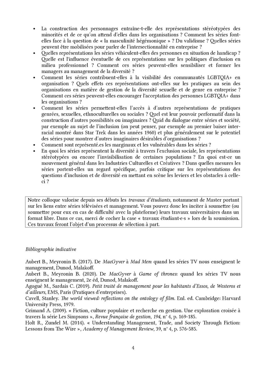 Management en Séries tweet media