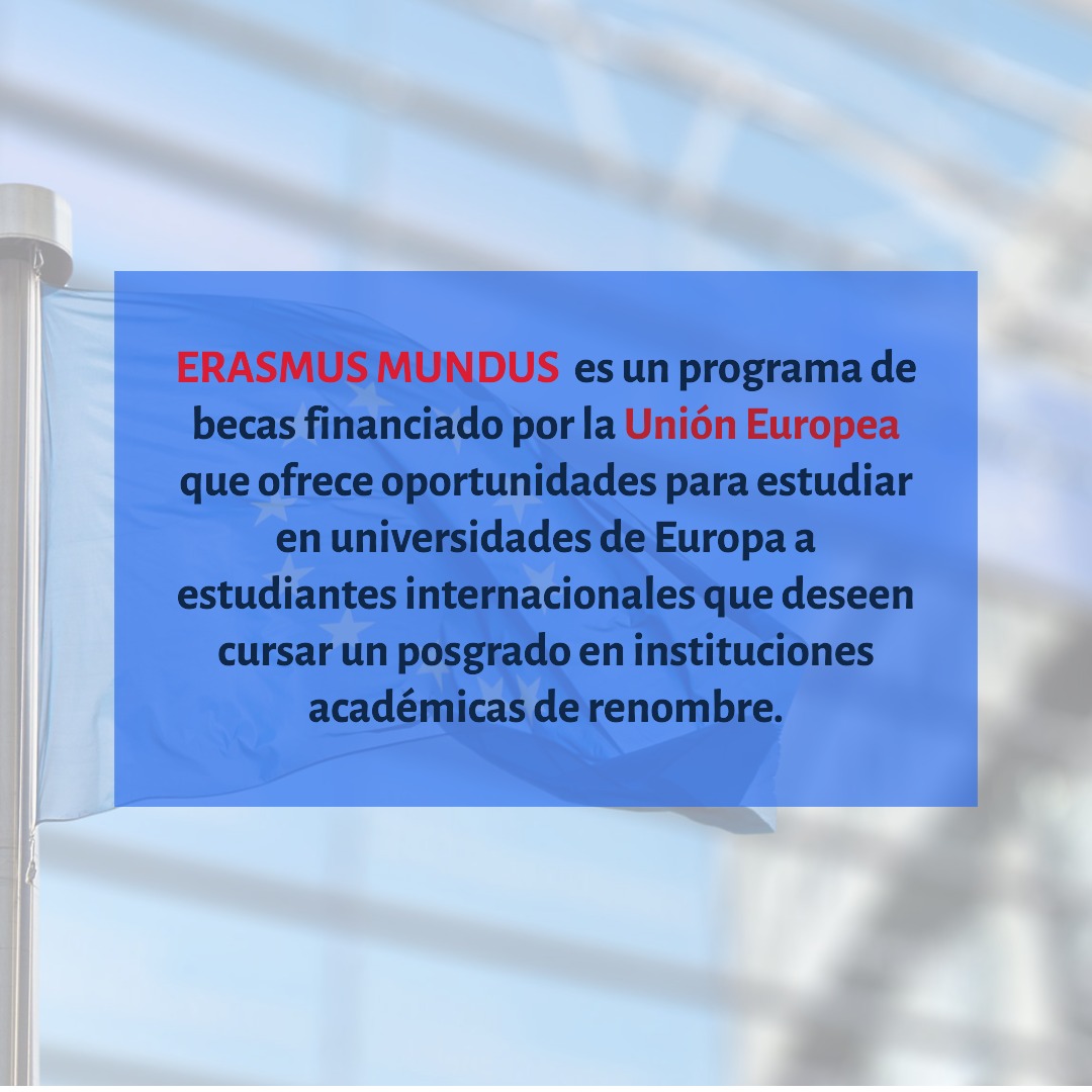 languageinnova's tweet photo. La Beca Erasmus Mundus ofrece una oportunidad única para estudiar en universidades de prestigio en Europa, acceder a una educación de calidad internacional y vivir una experiencia multicultural. Los estudiantes pueden estudiar en varios países, y ampliar su red global. https://t.co/aTVUhm7Kzy