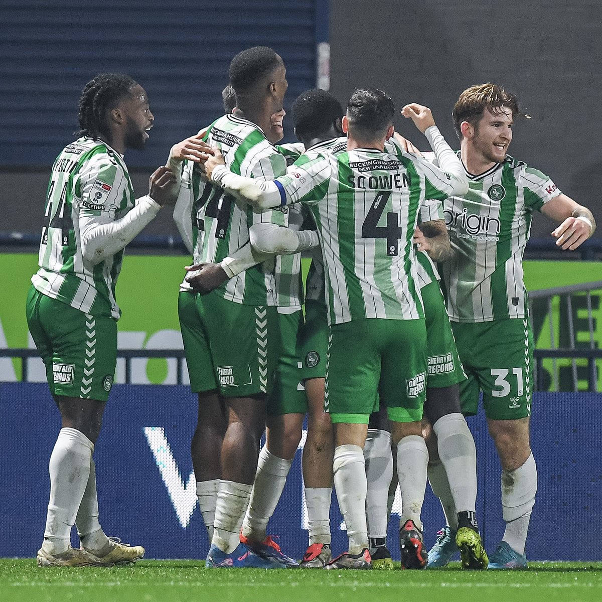 🔝 We’re Wycombe Wanderers.

And tonight, we’re top of the league.