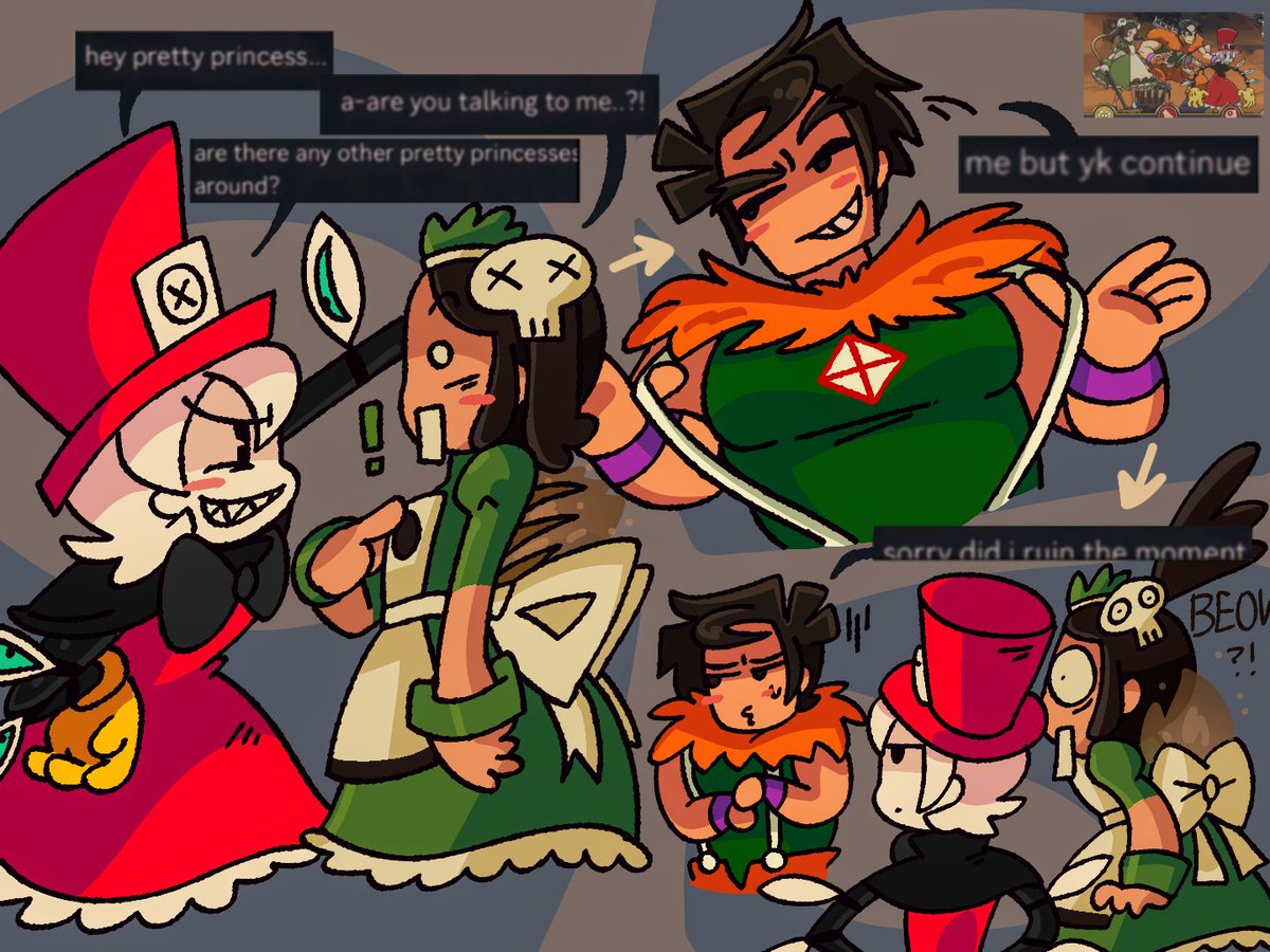 Leveled them all up at the same time that means they're all friends and hang out often #sgm