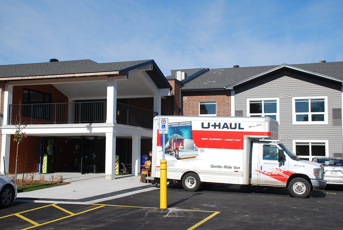 One year ago we received our Occupancy Permit for Sprucelawn. Tenants began moving into their new homes. It took a lot of support but it was just about getting Occupancy. Your gifts continue to make a difference daily in the lives of the people who call it their home. Thank you!