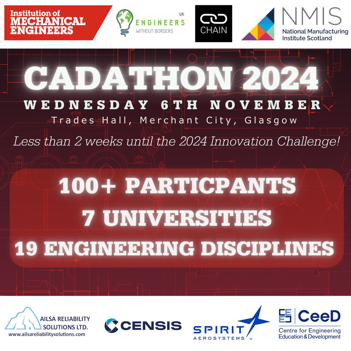 CHAIN_Ctl's tweet photo. Best of luck to the CHAIN Scotland team who are collaborating to run the Cadathon in Scotland tomorrow! https://t.co/Xv2ZK3SH9R