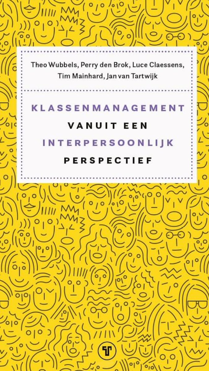 Ik plaats zelden iets op X, maar vandaag een uitzondering: Na lang en hard werken is ons boek verschenen. Zie ook 

telos-uitgevers.nl/klassenmanagem…