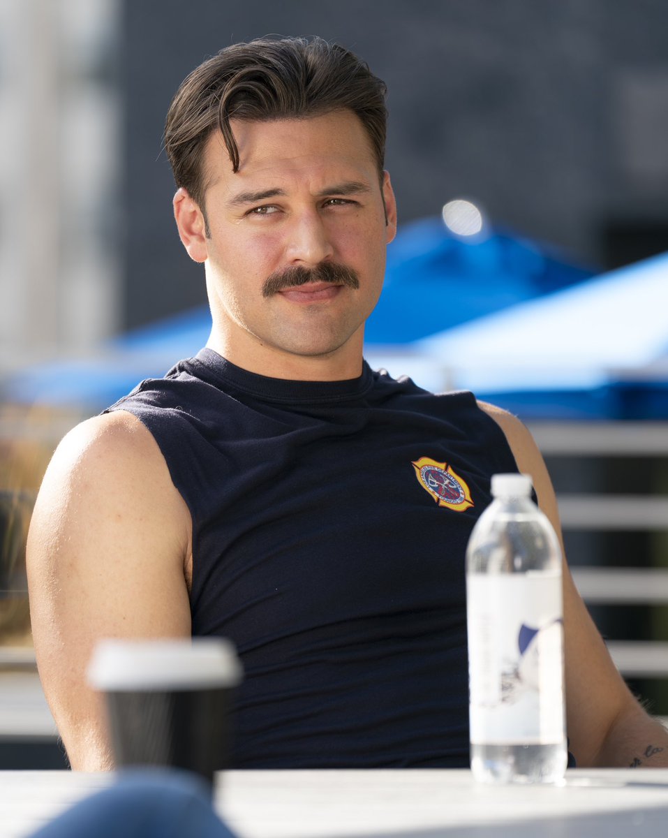 FilmUpdates's tweet image. Ryan Guzman in the upcoming episode of ‘9-1-1’