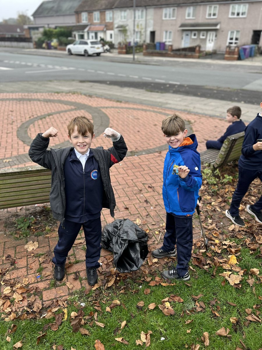 We had a lot of fun looking after our local community today. It was great to see the impact an afternoon of litter picking can have - we made a real difference!